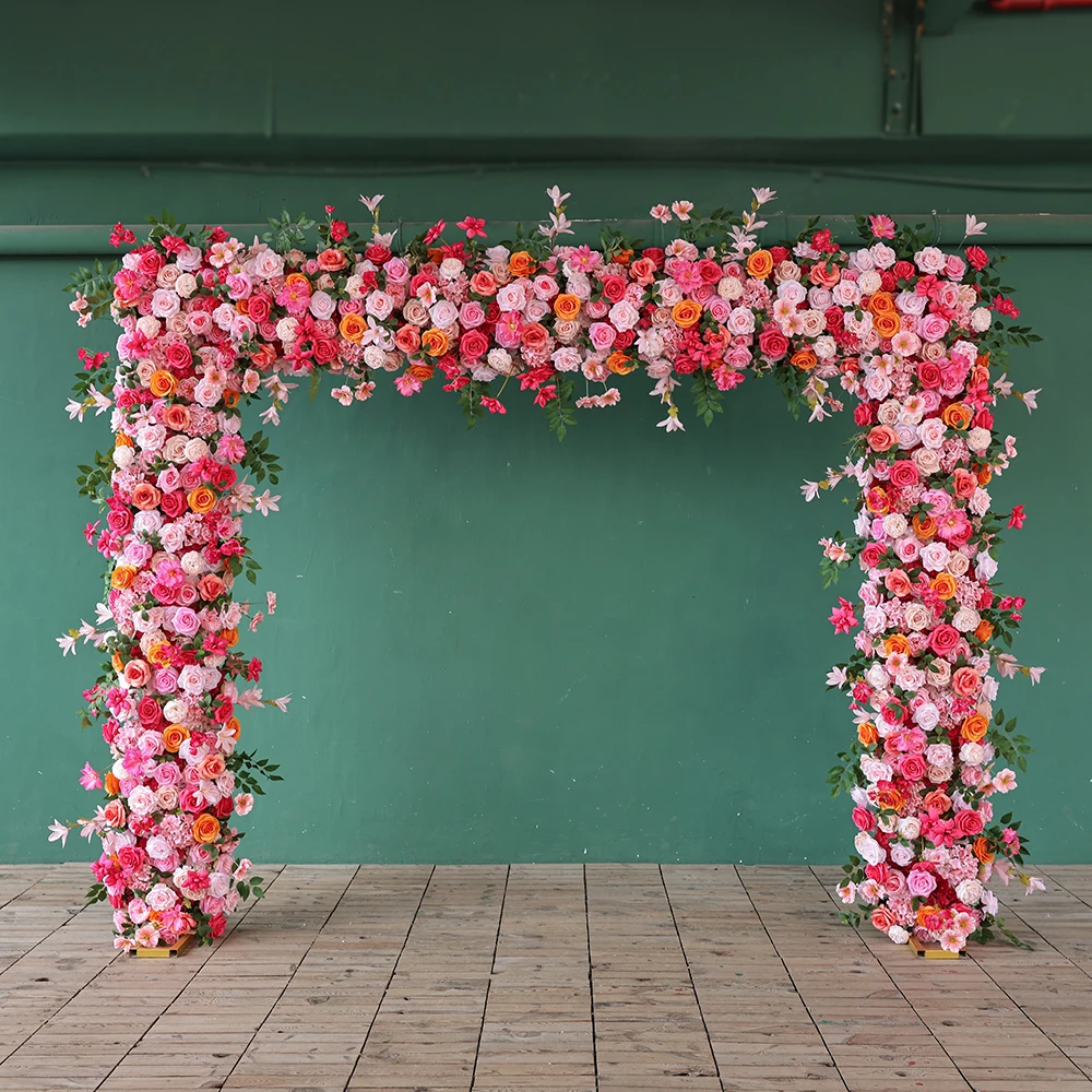 Wedding Event Backdrop Decoration Customized Hot Pink Series Artificial Rose Peony Floral Arrangement for Home Decors J2764
Wedding Event Backdrop Decoration Customized Hot Pink Series Artificial Rose Peony Floral Arrangement for Home Decors J2764