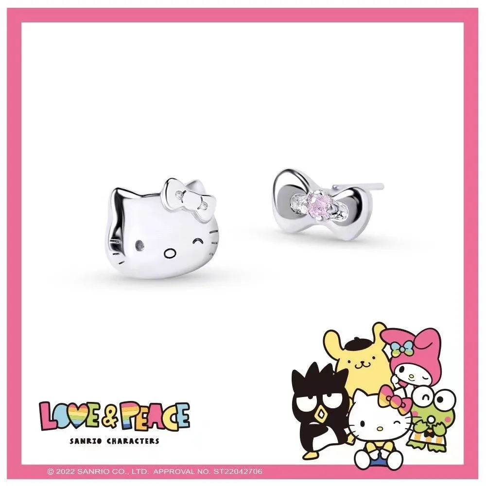 Fashion Sanrio Anime Hello Kitty Earrings Sweet and Cute Girl Earrings Earrings Gift for Women
Fashion Sanrio Anime Hello Kitty Earrings Sweet and Cute Girl Earrings Earrings Gift for Women