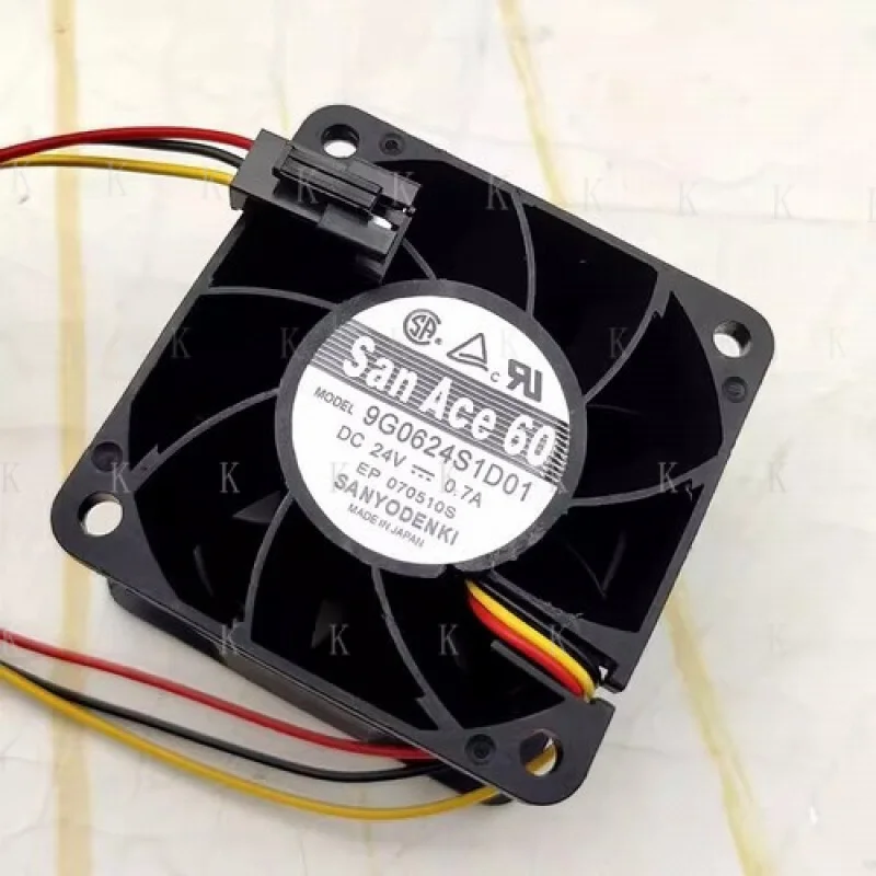 C для Sanyo 9G0624S1D01 DC24V 0.7A 6038 3-проводной блок охлаждающий вентилятор
C для Sanyo 9G0624S1D01 DC24V 0.7A 6038 3-проводной блок охлаждающий вентилятор