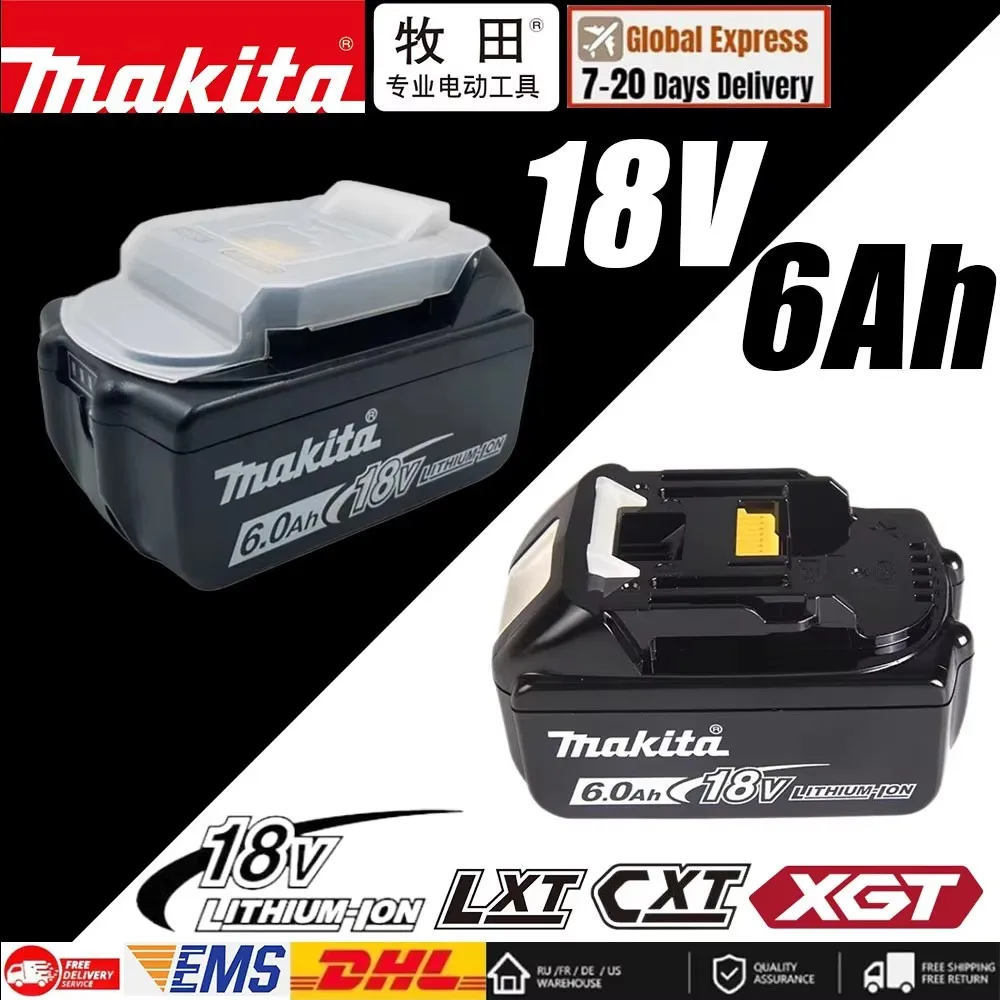 BL1850 for makita 18v 6ah original battery bl1830 bl1860 bl1850B tool batteries compatible for Makita 18 Volt wireless grinder
BL1850 for makita 18v 6ah original battery bl1830 bl1860 bl1850B tool batteries compatible for Makita 18 Volt wireless grinder