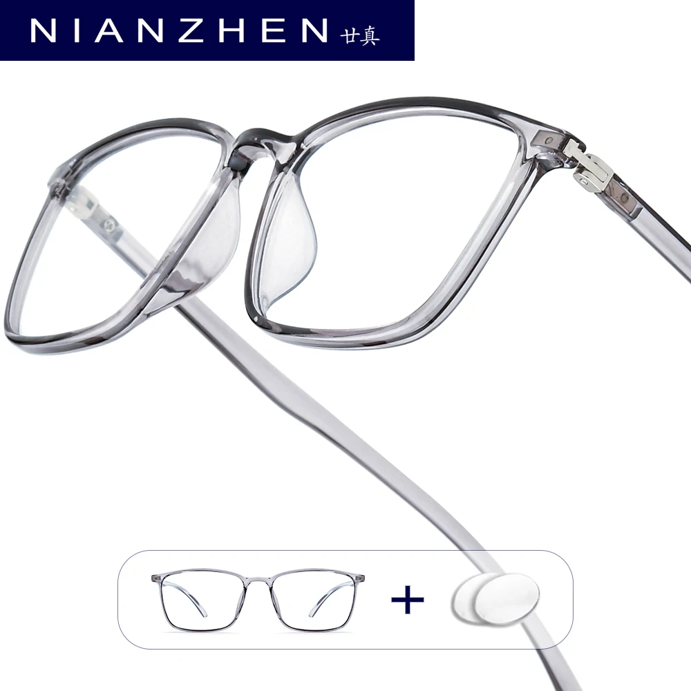 NIANZHEN Progressive Prescription Glasses Photochromic Myopia Optical Lens Eyewear Men Square Eyeglasses TR90 Frame 6633
NIANZHEN Progressive Prescription Glasses Photochromic Myopia Optical Lens Eyewear Men Square Eyeglasses TR90 Frame 6633