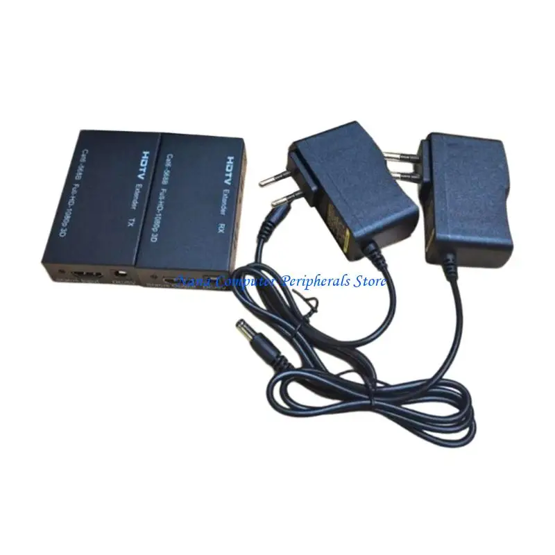 F68C Easy Setups HDTV Extension Cable Converters to RJ45 60Meter with Metal Housing European Version for Stable
F68C Easy Setups HDTV Extension Cable Converters to RJ45 60Meter with Metal Housing European Version for Stable