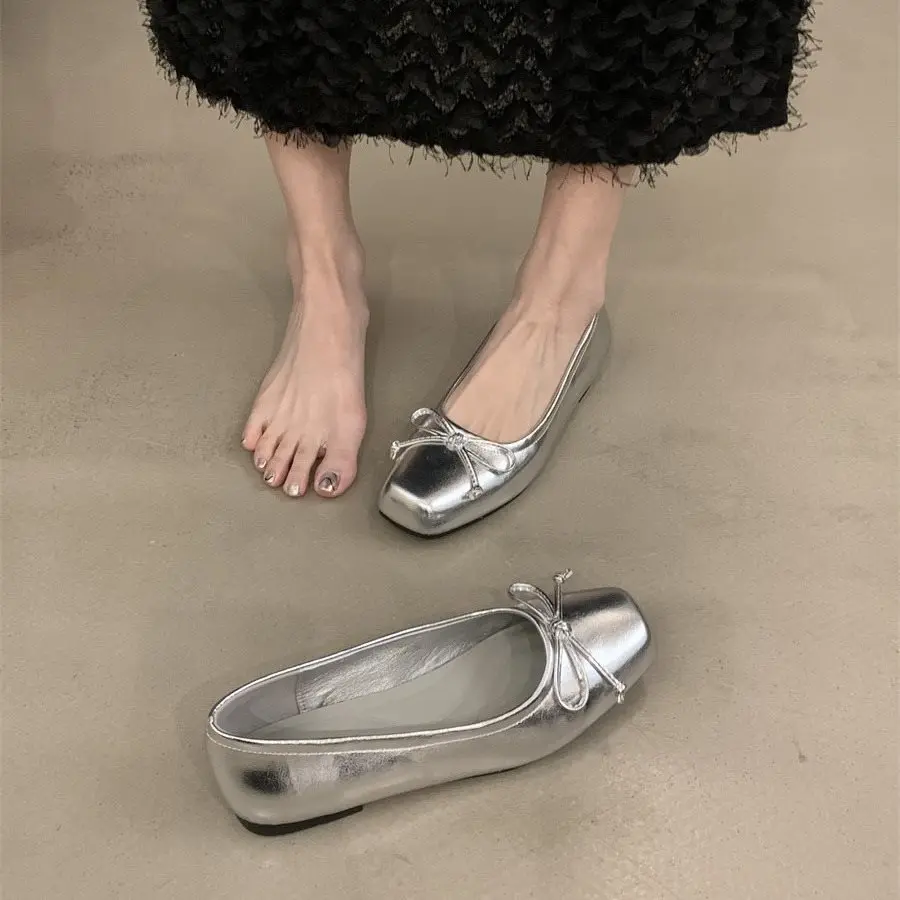 2026 New Butterfly-knot Women Ballet Shoes Ladies Casual Slip on Soft Sole Eelgant Dress Flats Mary Jane Shoes
2026 New Butterfly-knot Women Ballet Shoes Ladies Casual Slip on Soft Sole Eelgant Dress Flats Mary Jane Shoes