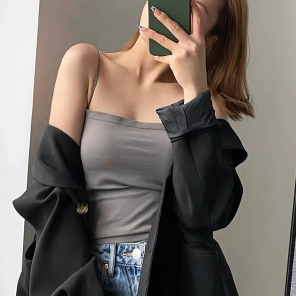 Autumn Wear Daily Wear Seamless Tube Top Casual Style Collarless Comfortable Sleeveless Slight Stretch Solid Color
Autumn Wear Daily Wear Seamless Tube Top Casual Style Collarless Comfortable Sleeveless Slight Stretch Solid Color