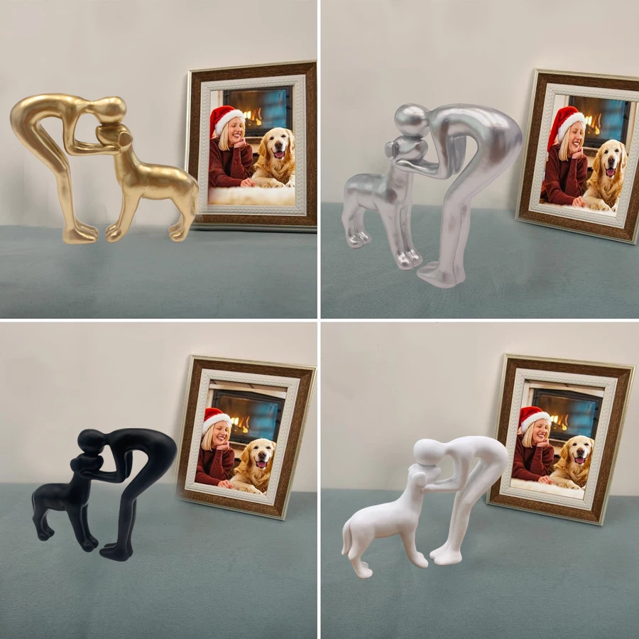 Man And Dog Ornaments Funny Animal Statue Resin Parties Supply Cute Table Collectible For Home Studio Restaurant
Man And Dog Ornaments Funny Animal Statue Resin Parties Supply Cute Table Collectible For Home Studio Restaurant
