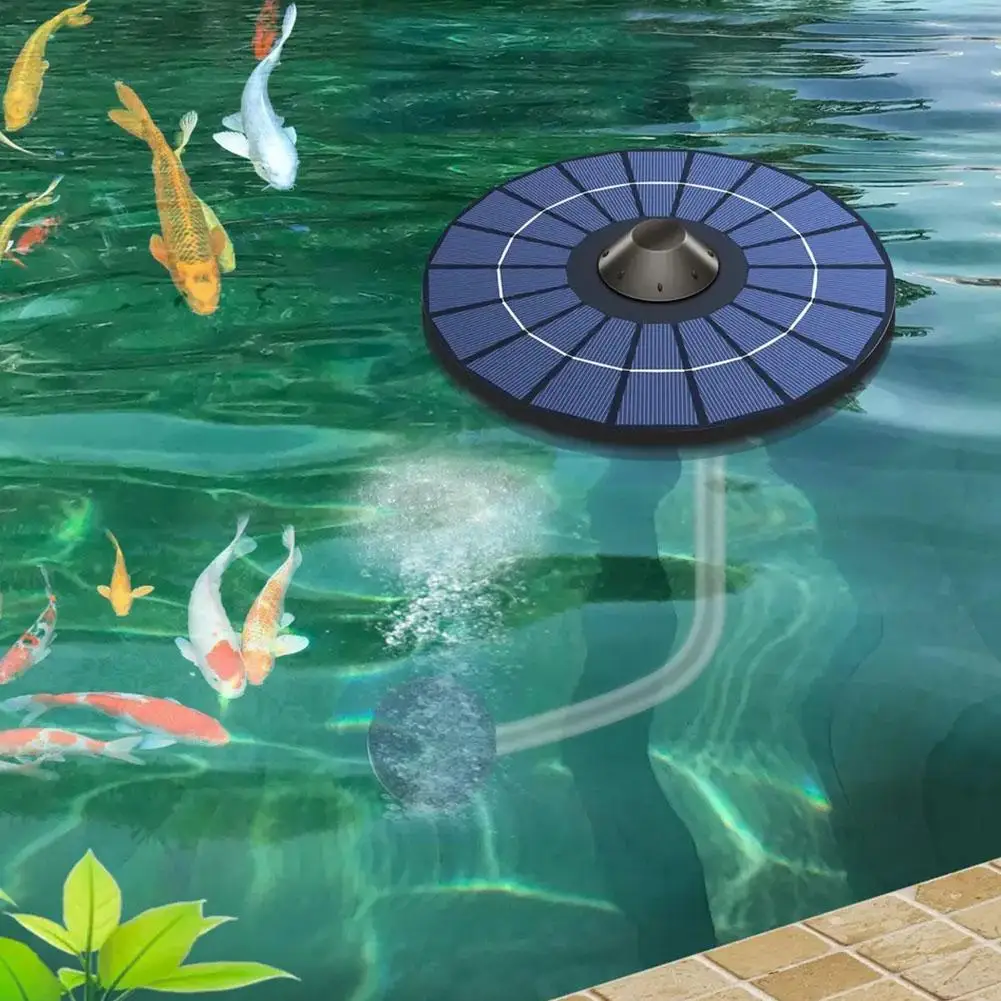 2.5W Round Solar Oxygen Pump Stable Silent Water Air Aerator Pumps For Aquarium Fish Tank Pond Outdoor Fishing Oxygenation
2.5W Round Solar Oxygen Pump Stable Silent Water Air Aerator Pumps For Aquarium Fish Tank Pond Outdoor Fishing Oxygenation