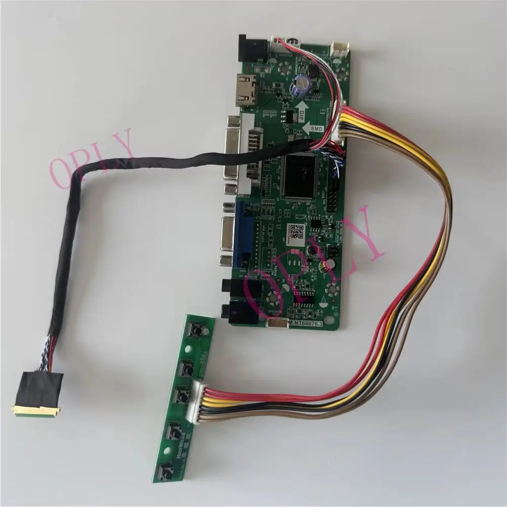 M.NT68676 Controller board kit for M156NWR2 N156BGE NT156WHM 1366X768 15.6" LED Screen monitor HDMI-compatible DVI VGA
M.NT68676 Controller board kit for M156NWR2 N156BGE NT156WHM 1366X768 15.6" LED Screen monitor HDMI-compatible DVI VGA