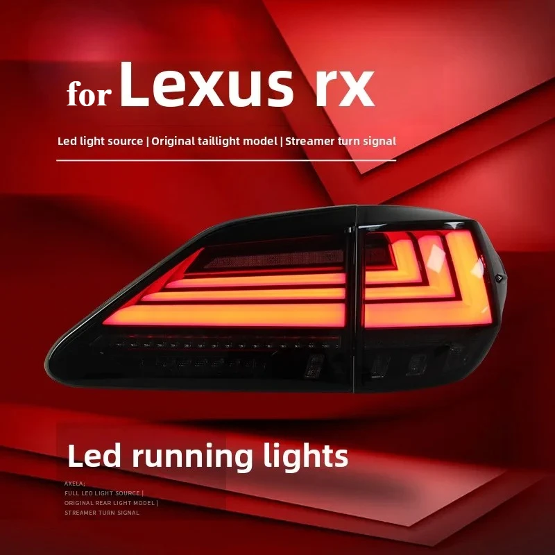 For Lexus RX270 RX350 2009-2015 Car Led Tail Light Assembly DRL with Dynamic Turn Signal Brake Lamp Reversing Highlight Daylight
For Lexus RX270 RX350 2009-2015 Car Led Tail Light Assembly DRL with Dynamic Turn Signal Brake Lamp Reversing Highlight Daylight