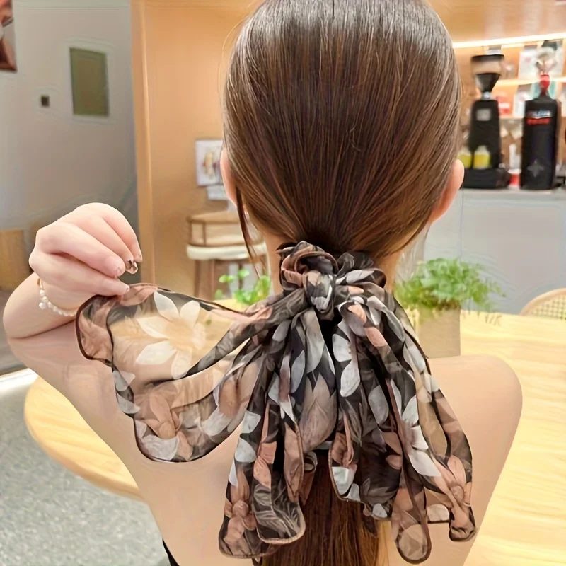 French Chiffon Bow Headband & Velvet Ponytail Clip Set, Vintage Floral Lace Hair Accessories for Wedding Daily, Elegant Gift
French Chiffon Bow Headband & Velvet Ponytail Clip Set, Vintage Floral Lace Hair Accessories for Wedding Daily, Elegant Gift
