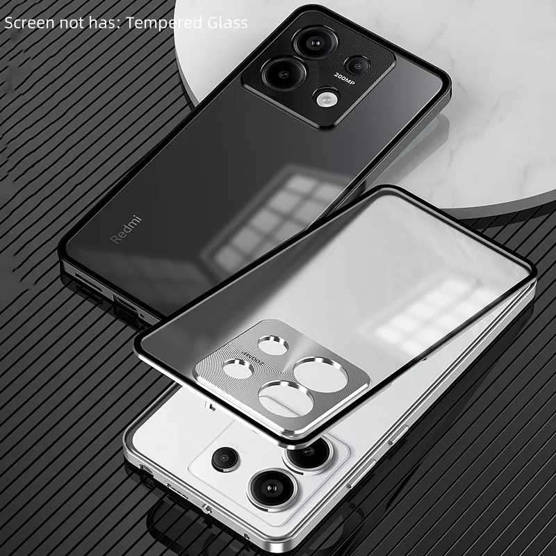Aluminium Alloy Metal Frame Detachable Matte PC Back Cover For Xiaomi Redmi Note 13 Pro Note13 Pro + Plus 5G Shockproof Case
Aluminium Alloy Metal Frame Detachable Matte PC Back Cover For Xiaomi Redmi Note 13 Pro Note13 Pro + Plus 5G Shockproof Case