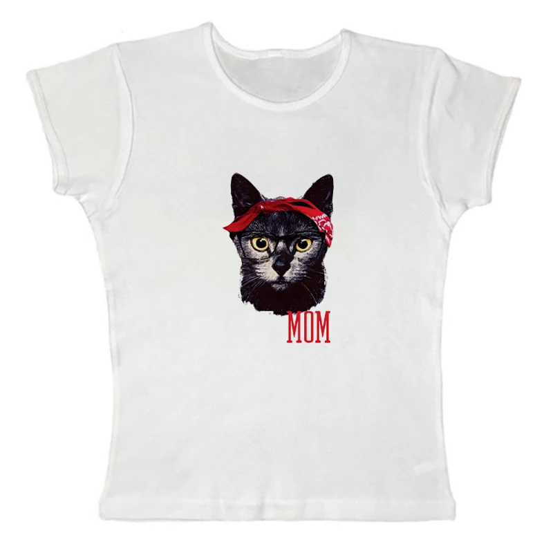 Women's Y2k short top casual Harajuku cat print baby T-shirt punk sexy street clothing short sleeved T-shirt retro gothic top
Women's Y2k short top casual Harajuku cat print baby T-shirt punk sexy street clothing short sleeved T-shirt retro gothic top