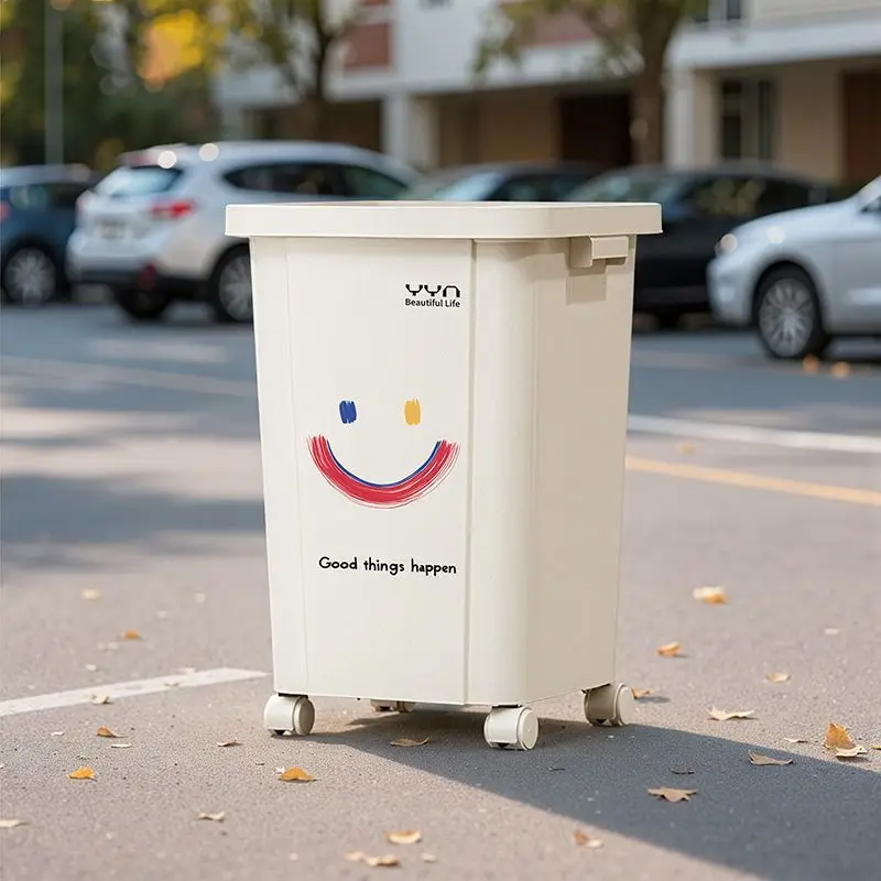 Large Capaci Wheel-equipped Tra Can Commercially Used Mobile Kitchen Waste Bin for Home Outdoor Scenarios 30 Liter Size
Large Capaci Wheel-equipped Tra Can Commercially Used Mobile Kitchen Waste Bin for Home Outdoor Scenarios 30 Liter Size