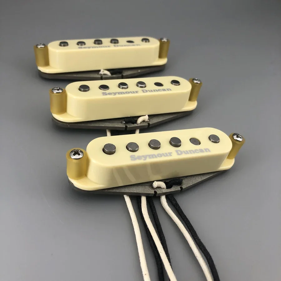 Звукосниматели для гитары Alnico 5, серая Нижняя пластина, 42 проволоки с покрытием из эмали, античная Ручная обмотка SSS
Звукосниматели для гитары Alnico 5, серая Нижняя пластина, 42 проволоки с покрытием из эмали, античная Ручная обмотка SSS