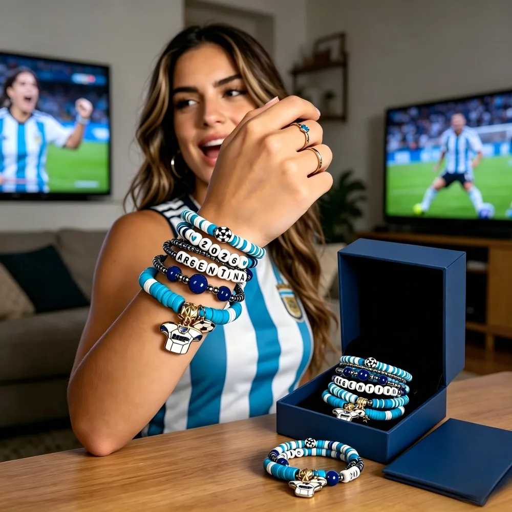 2026 New Popular Football Match Team Fan Ball Party Cheerleader Decoration Pendant Bracelet Jewelry Gift Box Gift
2026 New Popular Football Match Team Fan Ball Party Cheerleader Decoration Pendant Bracelet Jewelry Gift Box Gift