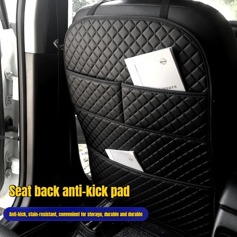 Car Anti Kicks Pad with Organizer Pocket Leather Universal Seat Back Leather Protector Cover Waterproof Backseat Child Kick Mats
Car Anti Kicks Pad with Organizer Pocket Leather Universal Seat Back Leather Protector Cover Waterproof Backseat Child Kick Mats
