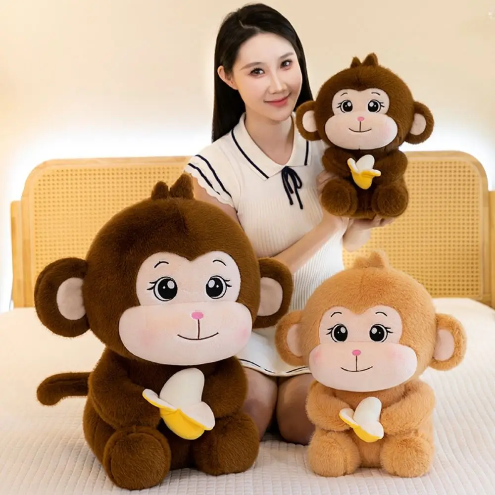 Funny Fluffy Banana Monkey Plush Toy PP Cotton Stuffed Monkey Stuffed Doll Cartoon Kawaii Banana Monkey Doll Children
Funny Fluffy Banana Monkey Plush Toy PP Cotton Stuffed Monkey Stuffed Doll Cartoon Kawaii Banana Monkey Doll Children