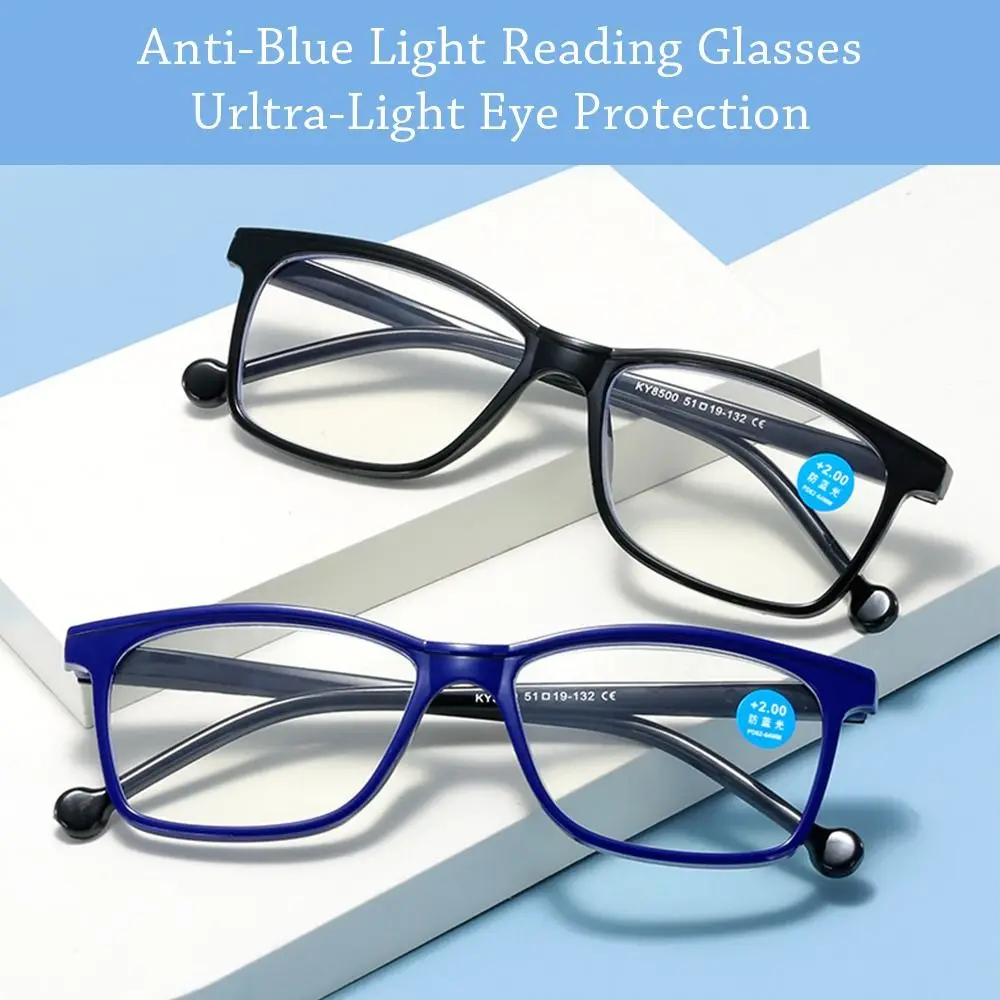 Blue Ray Blocking Anti-Blue Light Reading Glasses Eye Protection Ultralight Square Eyeglasses PC Hyperopia Glasses Men Women
Blue Ray Blocking Anti-Blue Light Reading Glasses Eye Protection Ultralight Square Eyeglasses PC Hyperopia Glasses Men Women