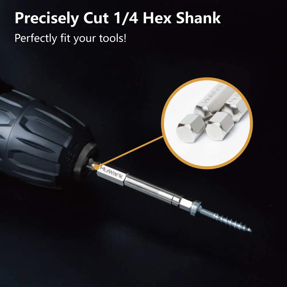 20PC Hex Head Hex Wrench Drill Bit Set 2.3Inch Long 1/4Inch Diameter Quick Release Shank Magnetic Screwdriver Bit Set-LICG
20PC Hex Head Hex Wrench Drill Bit Set 2.3Inch Long 1/4Inch Diameter Quick Release Shank Magnetic Screwdriver Bit Set-LICG