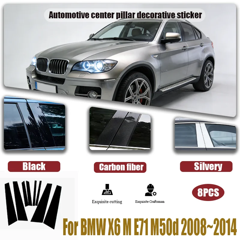 For BMW X6 M E71 M50d 2008-2014 – Center Pillar Sticker, Scratch-Resistant Body Side Strip, Easy Install, No Residue
For BMW X6 M E71 M50d 2008-2014 – Center Pillar Sticker, Scratch-Resistant Body Side Strip, Easy Install, No Residue