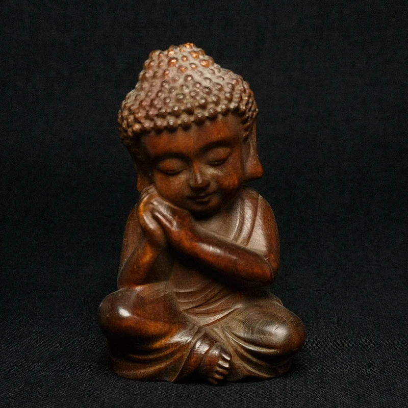 YIZHU CULTUER ART Size 2.8 Inch Old Chinese Boxwood Wood Hand carved Sakyamuni Buddha Figurine Statue Buddhism Collectable
YIZHU CULTUER ART Size 2.8 Inch Old Chinese Boxwood Wood Hand carved Sakyamuni Buddha Figurine Statue Buddhism Collectable
