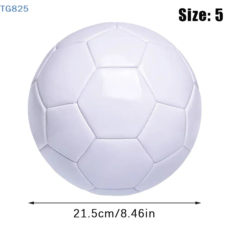 【AN】【AN】White Soccer Ball Size 5 Official Size Lightweight For Kids Adult Football Toy Educational Plaything Sports PVC DIY Gift
【AN】【AN】White Soccer Ball Size 5 Official Size Lightweight For Kids Adult Football Toy Educational Plaything Sports PVC DIY Gift