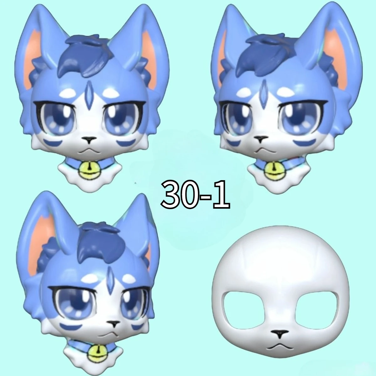 Original 3D Printed Kemono Base Mask Feline Cute Beast Skull Multi-eyed Cute Creature Skull
Original 3D Printed Kemono Base Mask Feline Cute Beast Skull Multi-eyed Cute Creature Skull
