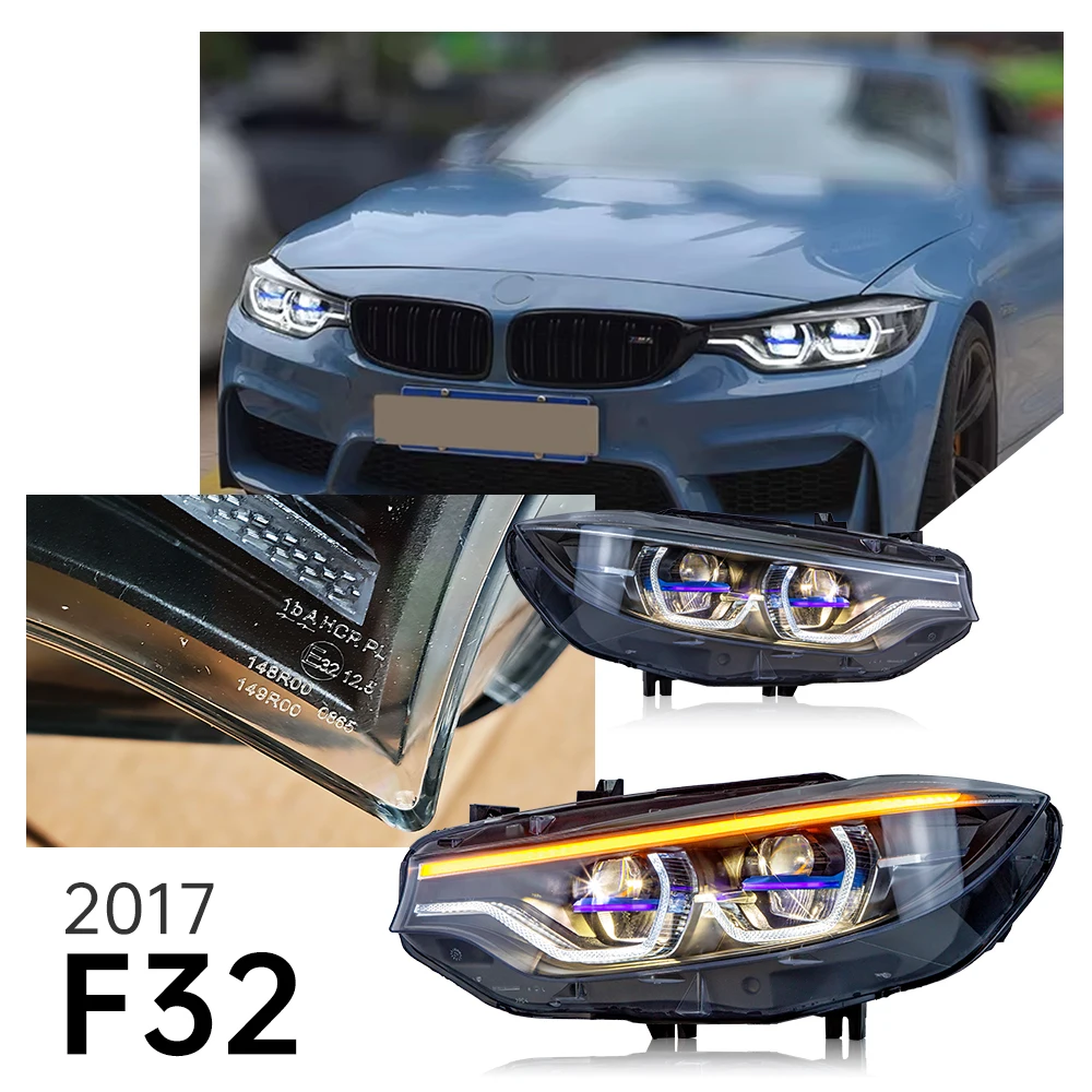 Car Head Lamps For BMW F32 LED Headlight 2012-2019 F36 F80 F33 DRL 425i 428i 430i 435i DRL Brake Turn Signal Lamp Plug and Play
Car Head Lamps For BMW F32 LED Headlight 2012-2019 F36 F80 F33 DRL 425i 428i 430i 435i DRL Brake Turn Signal Lamp Plug and Play