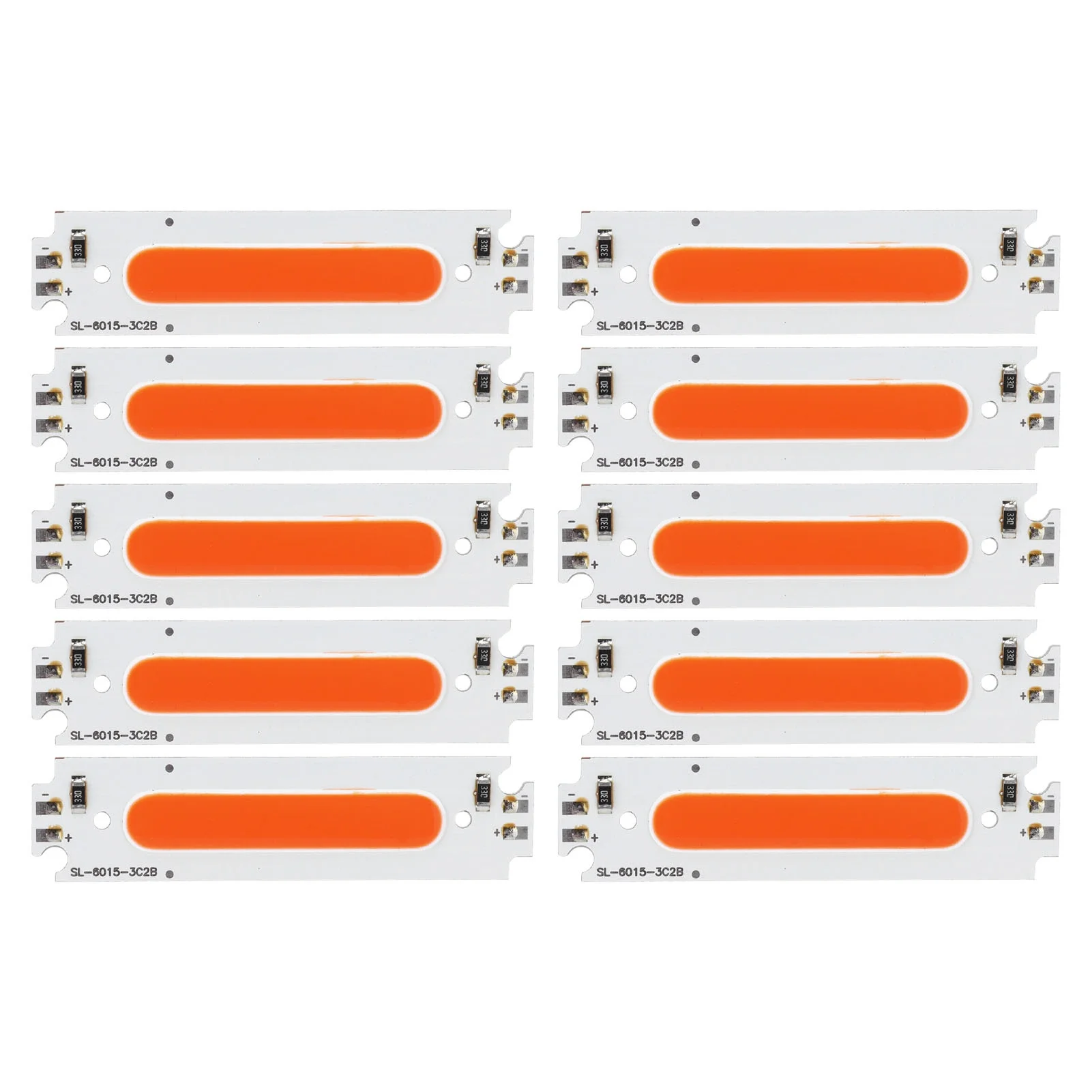 10PCS LED Chips COB Light Source Long Strip Lamp Beads 12V 2W for Car Lighting AccessoriesRed Light
10PCS LED Chips COB Light Source Long Strip Lamp Beads 12V 2W for Car Lighting AccessoriesRed Light