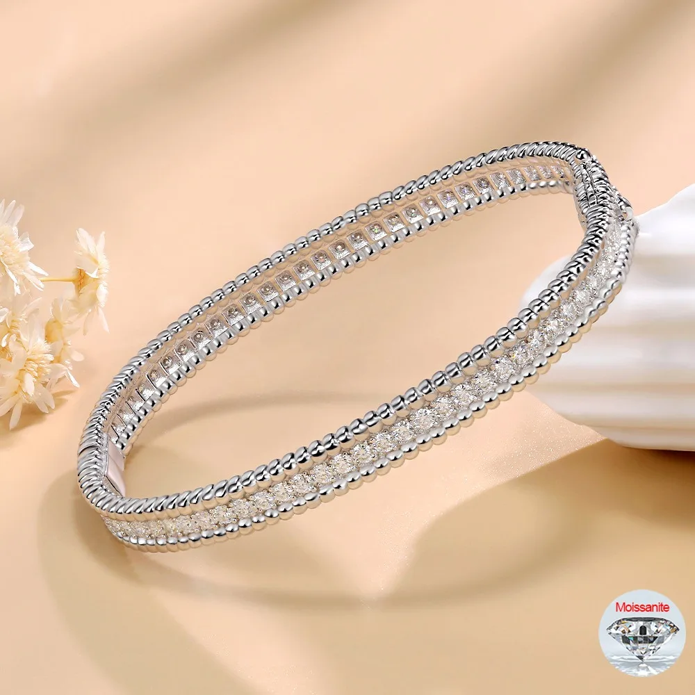 2mm GRA Certified Moissanite Bangles For Women 925 Sterling Silver Trendy Bracelets 18K Plated No Fade Gifts Party Fine Jewelry
2mm GRA Certified Moissanite Bangles For Women 925 Sterling Silver Trendy Bracelets 18K Plated No Fade Gifts Party Fine Jewelry