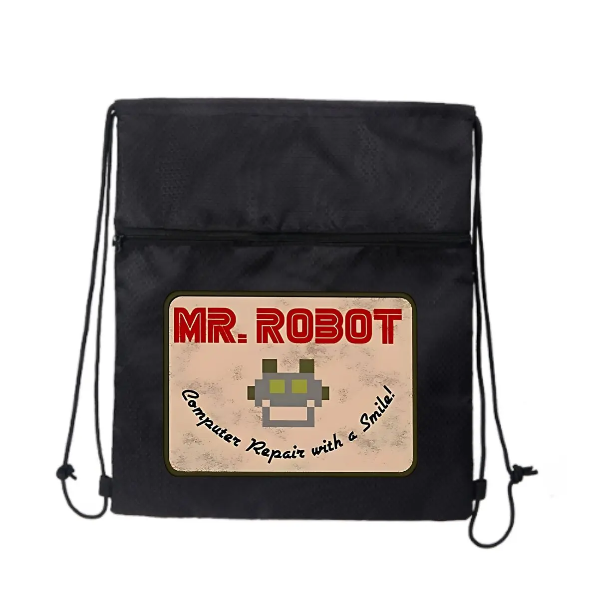 Мистер Robot Tech Intrigue, Cyber Stories и Pop Culture Крутой хлопковый холщовый рюкзак на шнурке, сумка для спортзала
Мистер Robot Tech Intrigue, Cyber Stories и Pop Culture Крутой хлопковый холщовый рюкзак на шнурке, сумка для спортзала