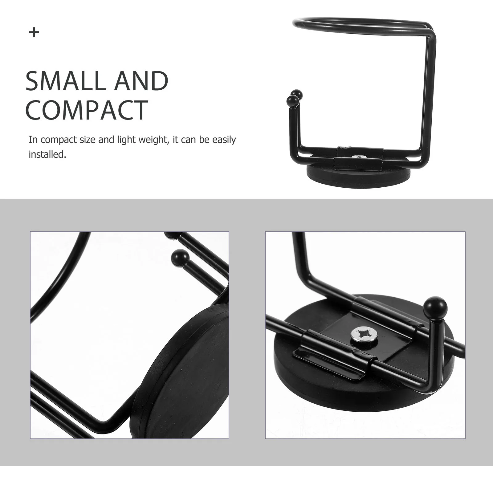 Metal Cup Holder for Car Magnetic Drink Holder Universal Bottle Storage Stand Strong Iron Build for Rv Boat Trailer Stable
Metal Cup Holder for Car Magnetic Drink Holder Universal Bottle Storage Stand Strong Iron Build for Rv Boat Trailer Stable