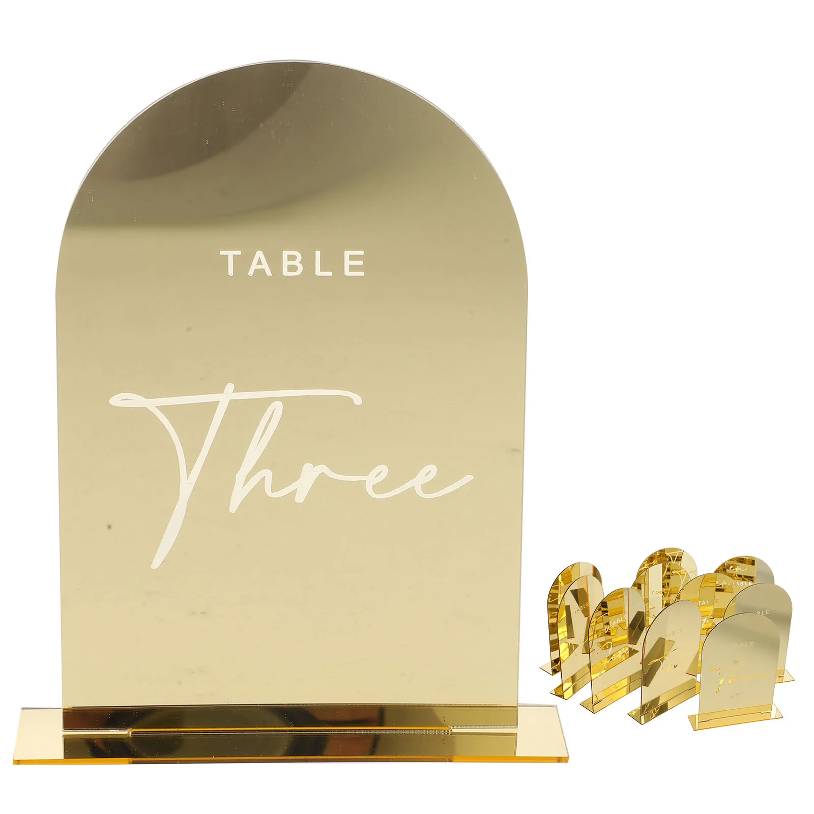 10pcs Number Acrylic Signs Decorative Numbers Wedding Banquet Place Cards Seating Table Cards Reusable
10pcs Number Acrylic Signs Decorative Numbers Wedding Banquet Place Cards Seating Table Cards Reusable