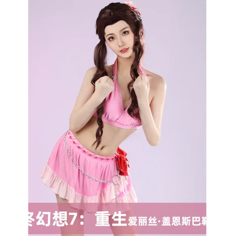 Halloween Cosplay Costume FF7 Final Fantasy 7: Reborn Cosplay Alice Gainesbarrow Cosplay Swimsuit Girl Sexy Swim Cloth Dress
Halloween Cosplay Costume FF7 Final Fantasy 7: Reborn Cosplay Alice Gainesbarrow Cosplay Swimsuit Girl Sexy Swim Cloth Dress