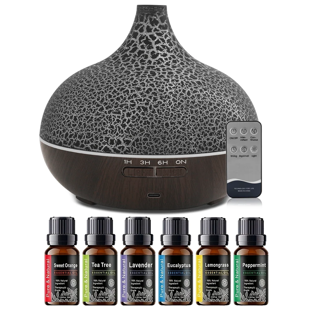 Ultrasonic Cool Mist Humidifier & Essential Oil Diffuser Combo With Remote Control & 6 Premium Oils for Cozy Home Atmosphere
Ultrasonic Cool Mist Humidifier & Essential Oil Diffuser Combo With Remote Control & 6 Premium Oils for Cozy Home Atmosphere