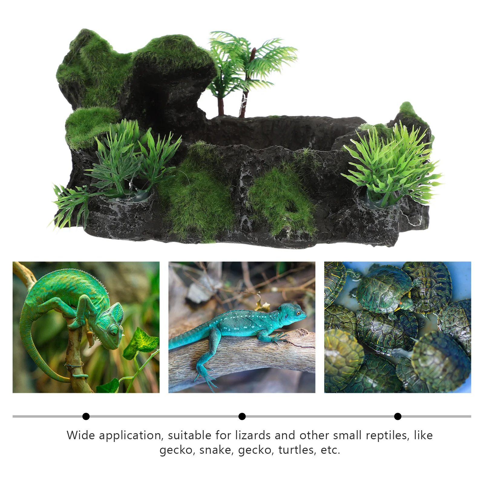 Simulated Stone Reptile Feeding Bowl Natural Color Design Perfect Size Decorative Resin Dish Reptile Water Food Bowl for Small
Simulated Stone Reptile Feeding Bowl Natural Color Design Perfect Size Decorative Resin Dish Reptile Water Food Bowl for Small