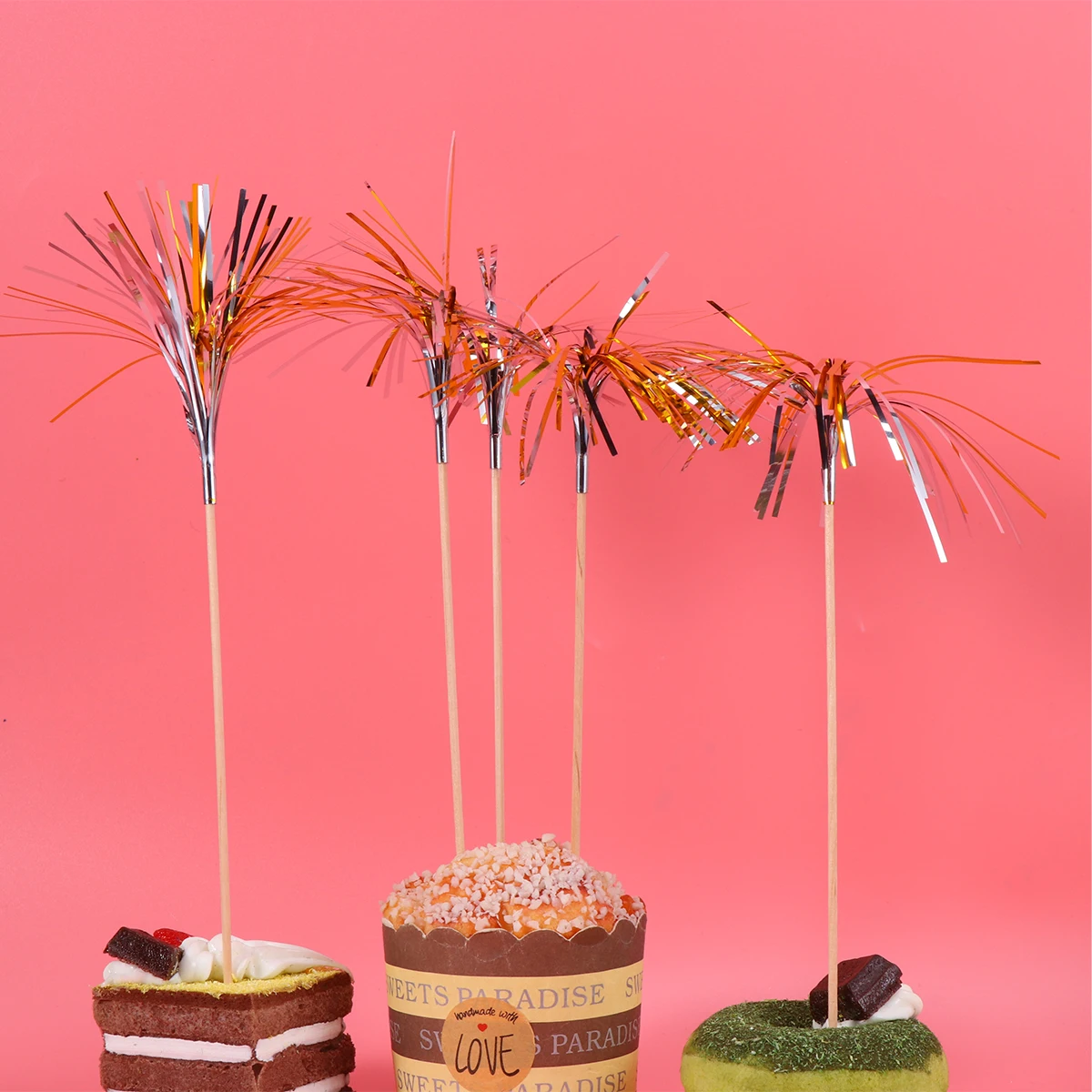 100Pcs Cake Fruit Picks Double Layers Colorful Party Birthday Cake Topper Cupcake Picks Creative Food Decorations
100Pcs Cake Fruit Picks Double Layers Colorful Party Birthday Cake Topper Cupcake Picks Creative Food Decorations