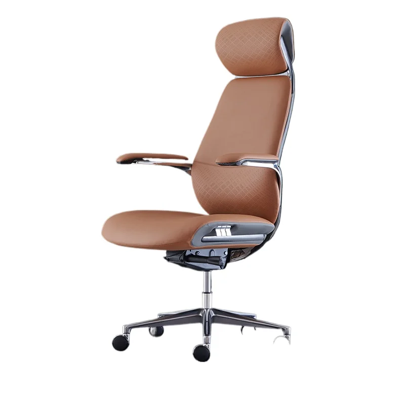 Italian light luxury leather boss office chair study computer comfortable class chair
Italian light luxury leather boss office chair study computer comfortable class chair