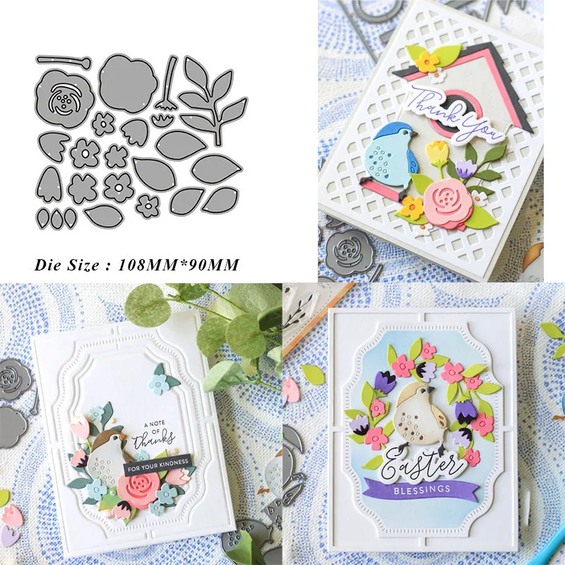 Flower and Grass Set New Cutting Dies Metal Cut Dies Stencils Scrapbooking Photo Album Decorative Embossing DIY Paper Cards
Flower and Grass Set New Cutting Dies Metal Cut Dies Stencils Scrapbooking Photo Album Decorative Embossing DIY Paper Cards