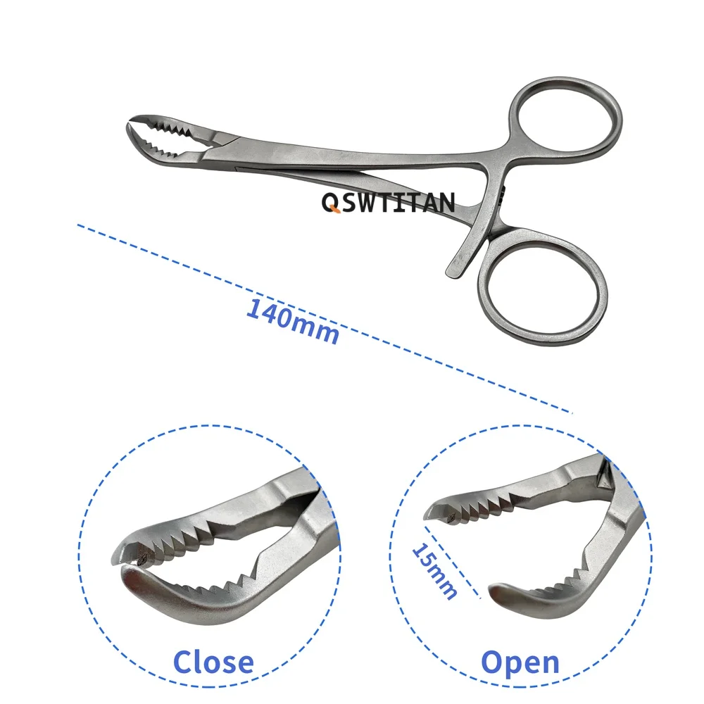 1 шт., зубчатые щипцы Phalanges, ортопедический инструмент типа крабовых когтей, ветеринарный автоклавируемый
1 шт., зубчатые щипцы Phalanges, ортопедический инструмент типа крабовых когтей, ветеринарный автоклавируемый