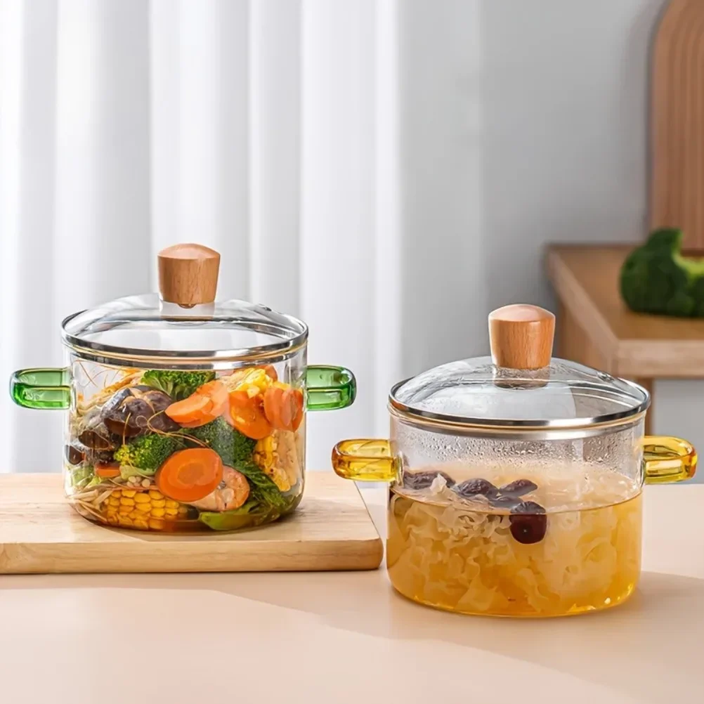 Glass Cooking Soup Pot with Lid Heat-Resistant Borosilicate Glass Cooking Utensils Can Be Used To Cook Soup Milk Instant Noodles
Glass Cooking Soup Pot with Lid Heat-Resistant Borosilicate Glass Cooking Utensils Can Be Used To Cook Soup Milk Instant Noodles