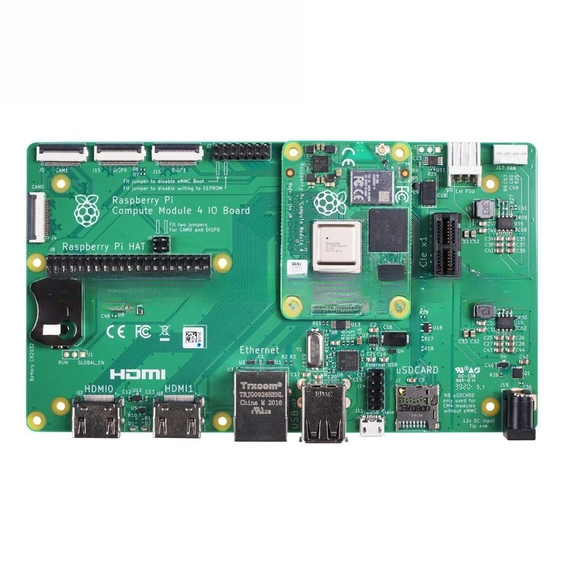 Computing module 4 IO Board Raspberry Pi Computing module 4 Dedicated baseplate CM4 expansion board
Computing module 4 IO Board Raspberry Pi Computing module 4 Dedicated baseplate CM4 expansion board
