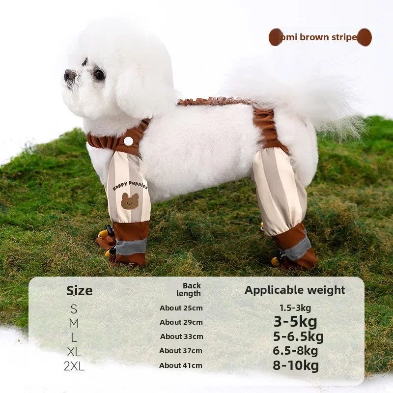 Waterproof dog jacket, dust-proof and windproof pet clothing, suitable for outdoor activities of puppies,including foot clothing
Waterproof dog jacket, dust-proof and windproof pet clothing, suitable for outdoor activities of puppies,including foot clothing