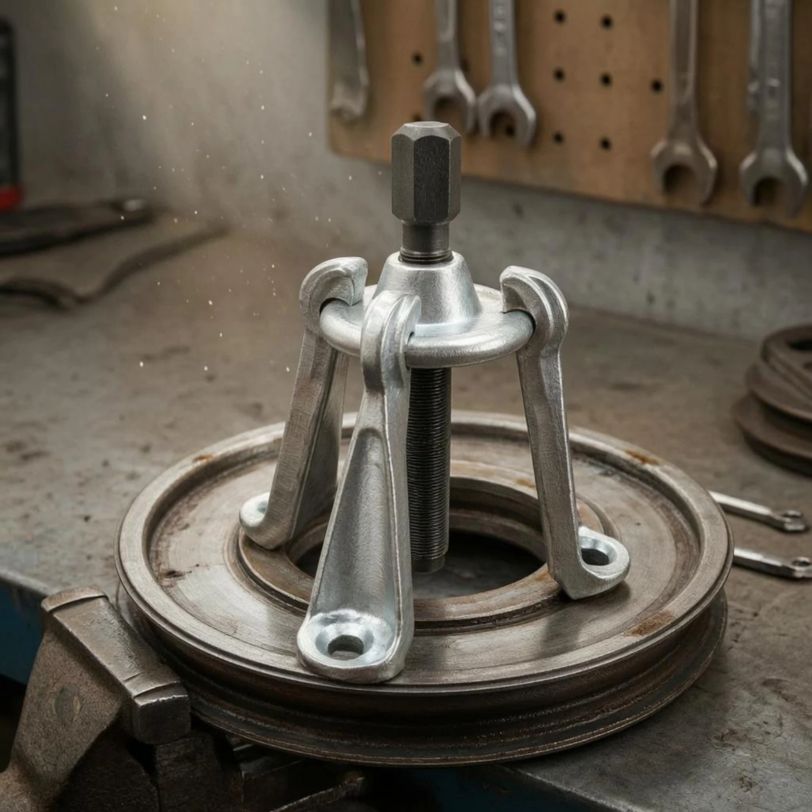 Three-Jaw Puller Forged Cr-V Steel 3-Jaw Puller Silver Metal Finish Heavy Duty
Three-Jaw Puller Forged Cr-V Steel 3-Jaw Puller Silver Metal Finish Heavy Duty
