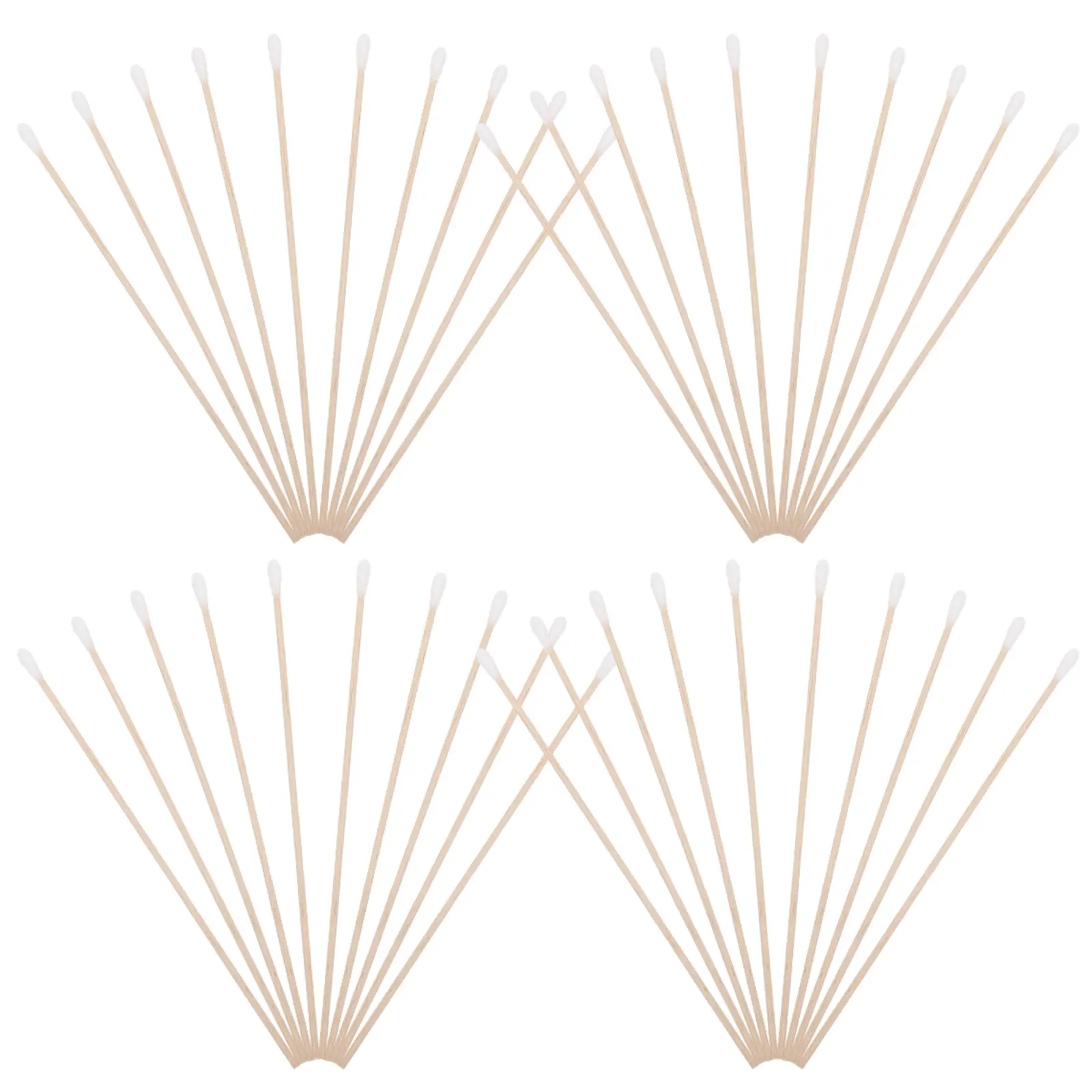 100Pcs Hypoallergenic Cotton Swabs Natural Cotton Heads Wooden Stems for Gentle Ear Cleaning Face Care Makeup Removal Sanitary
100Pcs Hypoallergenic Cotton Swabs Natural Cotton Heads Wooden Stems for Gentle Ear Cleaning Face Care Makeup Removal Sanitary