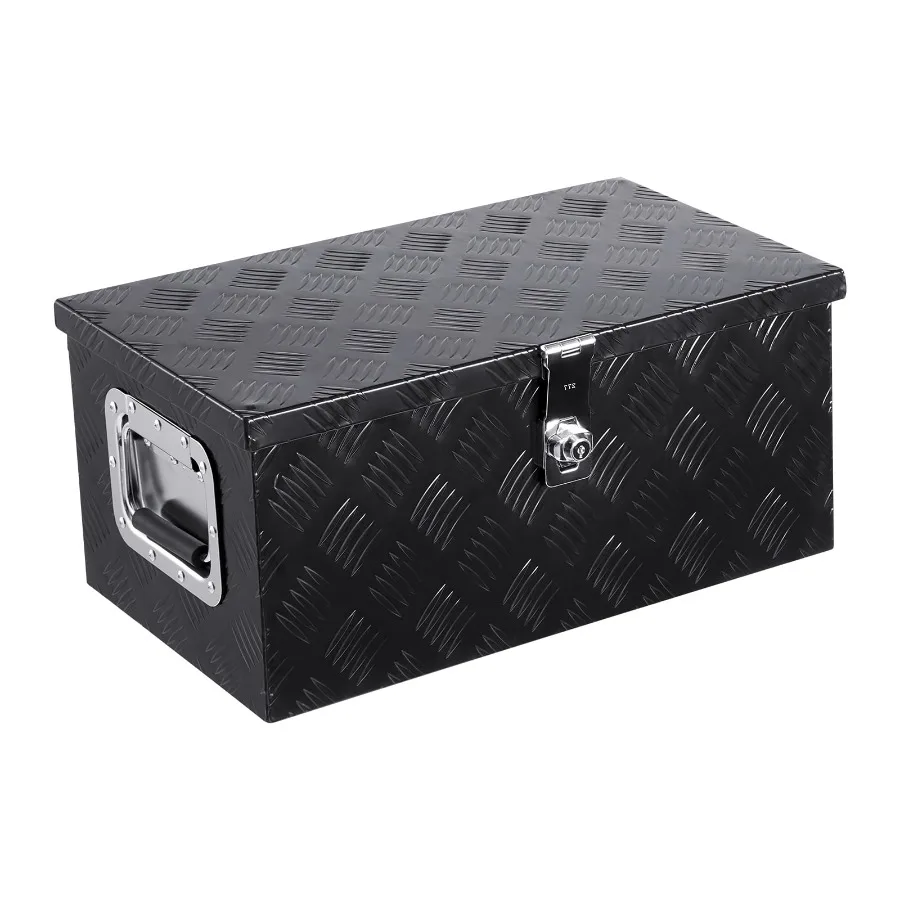 Durable Textured Truck Bed Tool Box with Side Handle and Locking Keys Secure Storage Organizer Chest for Pickup Trucks Trailers
Durable Textured Truck Bed Tool Box with Side Handle and Locking Keys Secure Storage Organizer Chest for Pickup Trucks Trailers