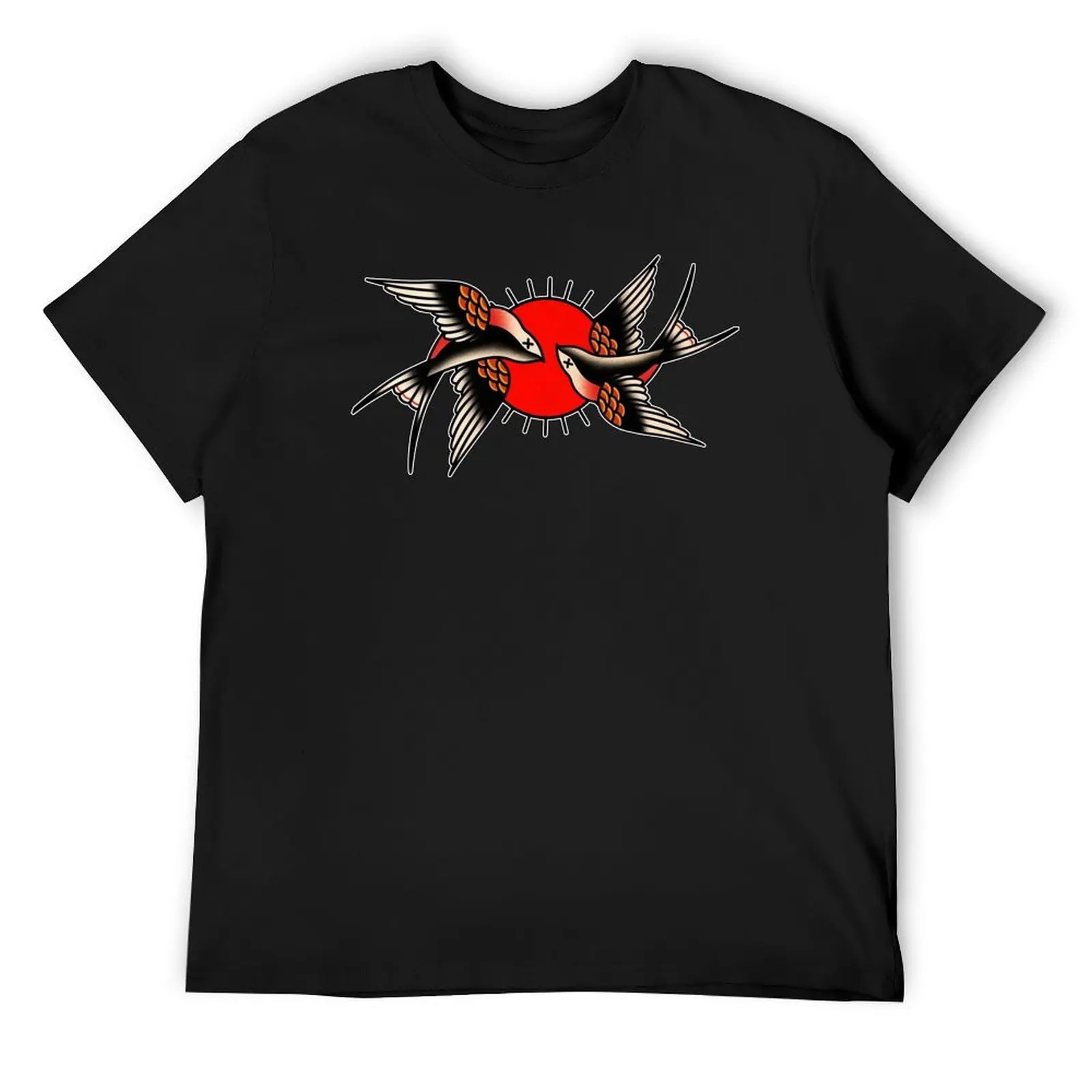 Traditional Swallows Tattoo T-Shirt anime stuff luxury t-shirt vintage anime shirt mens t shirts top quality
Traditional Swallows Tattoo T-Shirt anime stuff luxury t-shirt vintage anime shirt mens t shirts top quality