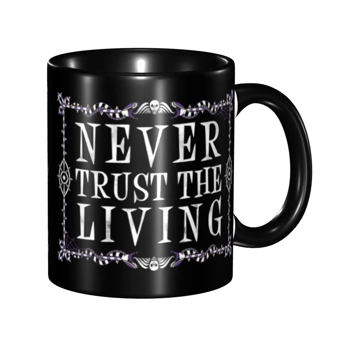 Custom Never Trust The Living Mugs DIY Goth Occult Halloween Witch Quote Ceramic Tea Milk Coffee Cup
Custom Never Trust The Living Mugs DIY Goth Occult Halloween Witch Quote Ceramic Tea Milk Coffee Cup