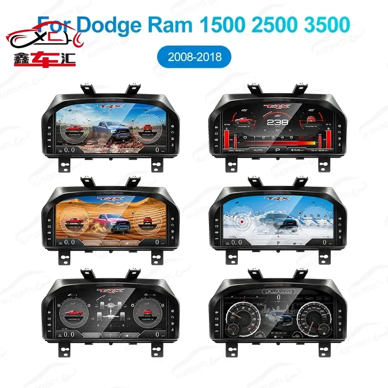 NaviHua New 12.3 Inch Car Digital Cluster For Dodge RAM 2013 2019 LCD Dashboard Auto Gauge Speedometer Virtual Cockpit Upgrade
NaviHua New 12.3 Inch Car Digital Cluster For Dodge RAM 2013 2019 LCD Dashboard Auto Gauge Speedometer Virtual Cockpit Upgrade