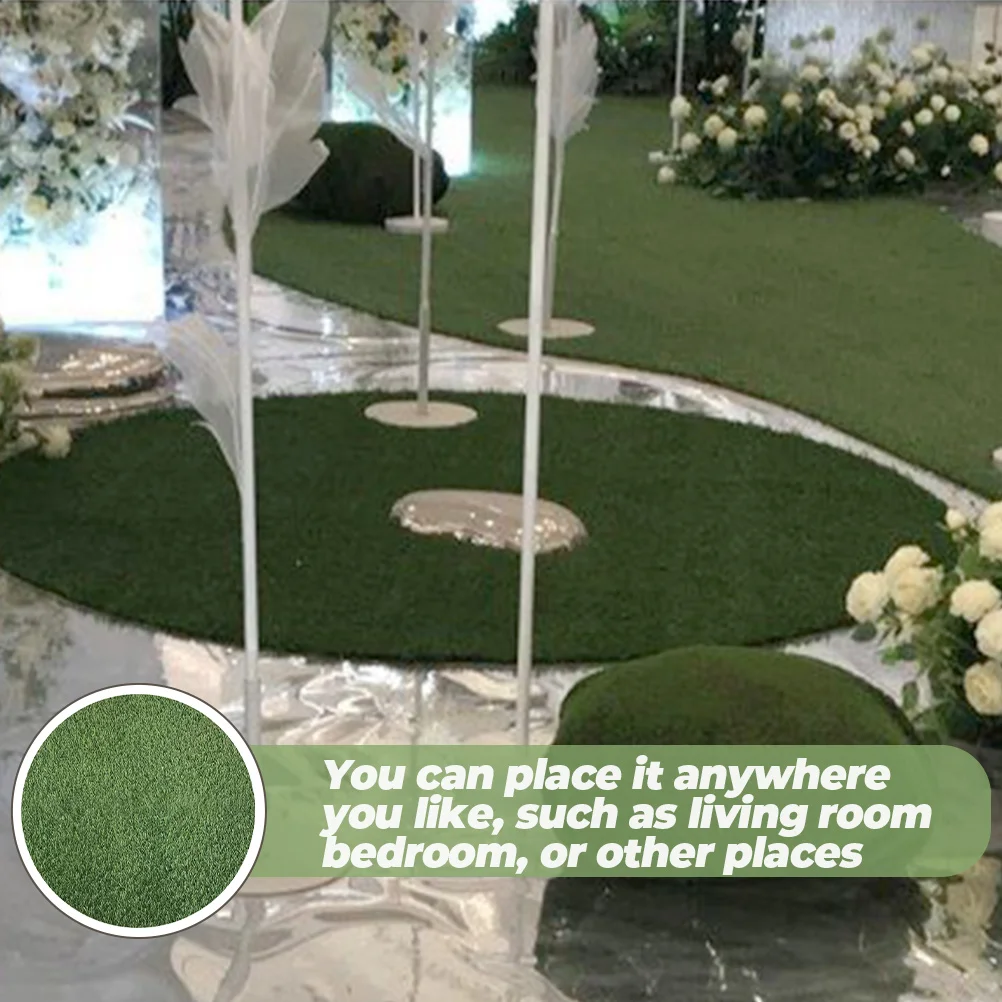 Decorative Turf Artificial Grass Mat 1 Round Manhole Cover 60cm Diameter Fake Grass Rug for Outdoor Patio Bedroom Hotel Office
Decorative Turf Artificial Grass Mat 1 Round Manhole Cover 60cm Diameter Fake Grass Rug for Outdoor Patio Bedroom Hotel Office