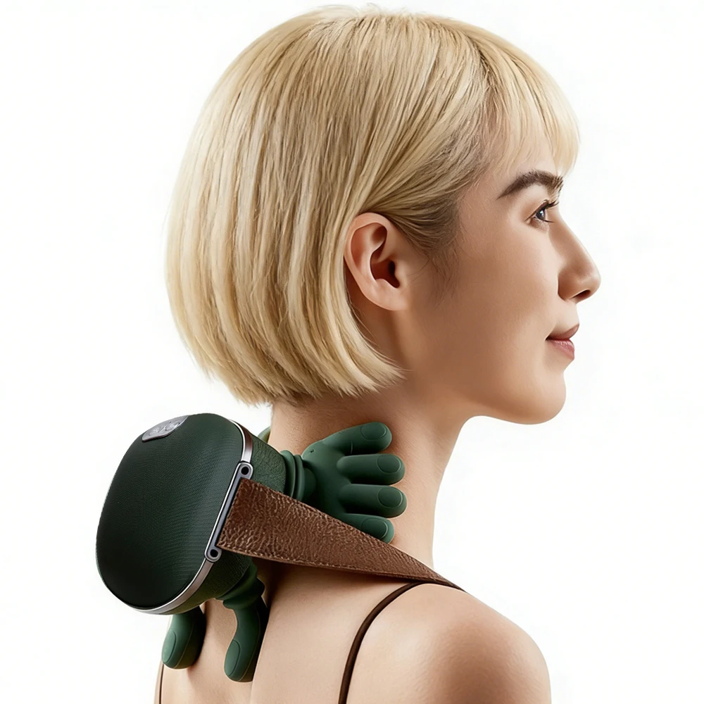 Bionic Finger Brushless Motor Neck masajeador Neck Shoulder Trapezius Muscle Relax Massager Neck Cervical Kneading Massage Shawl
Bionic Finger Brushless Motor Neck masajeador Neck Shoulder Trapezius Muscle Relax Massager Neck Cervical Kneading Massage Shawl